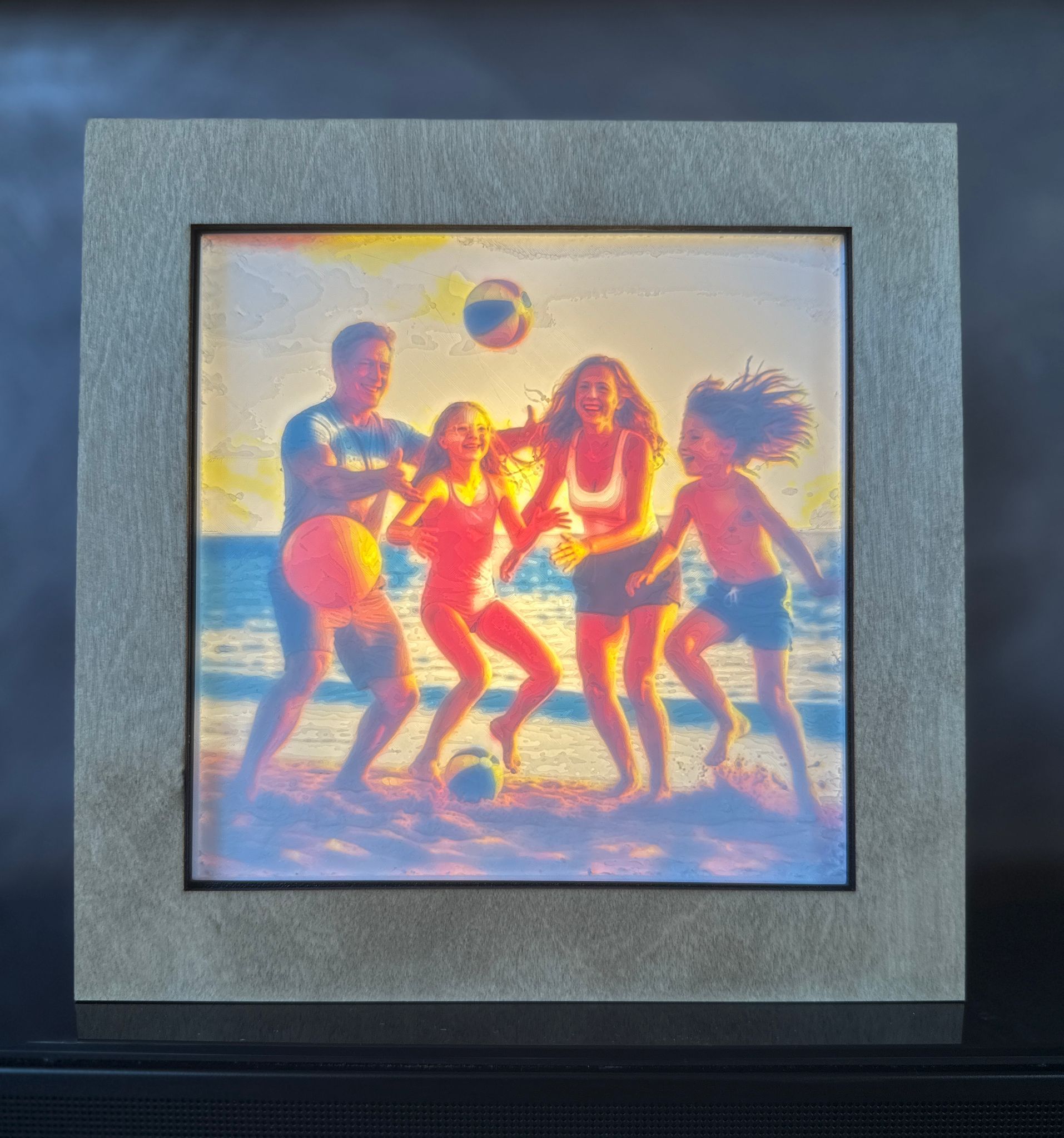 Lithophanlampe mit wählbarem Rahmen - Lovelia – Dinge, die Freude machen. Persönlich, individuell und mit Funktion.