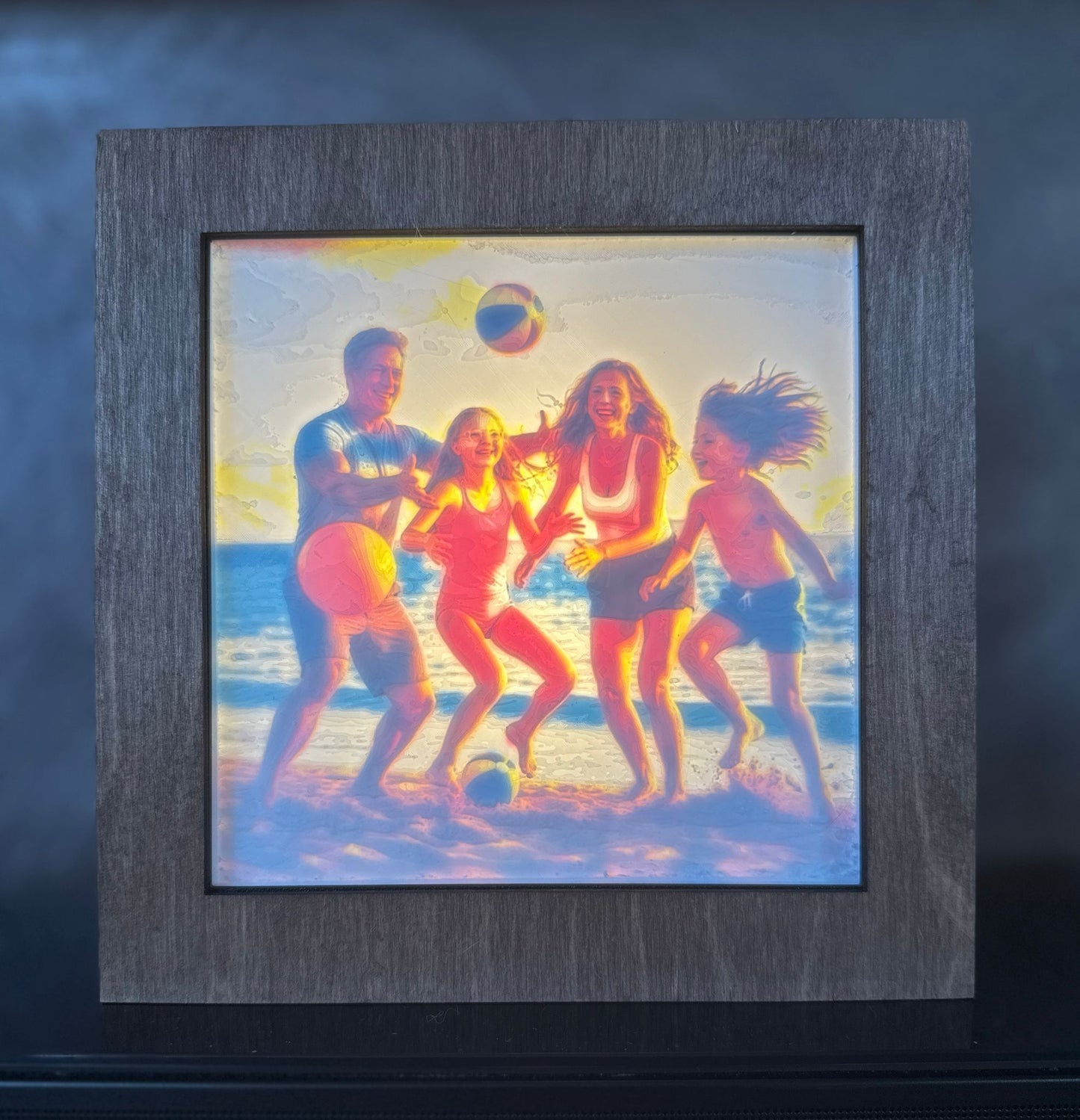 Lithophanlampe mit wählbarem Rahmen - Lovelia – Dinge, die Freude machen. Persönlich, individuell und mit Funktion.