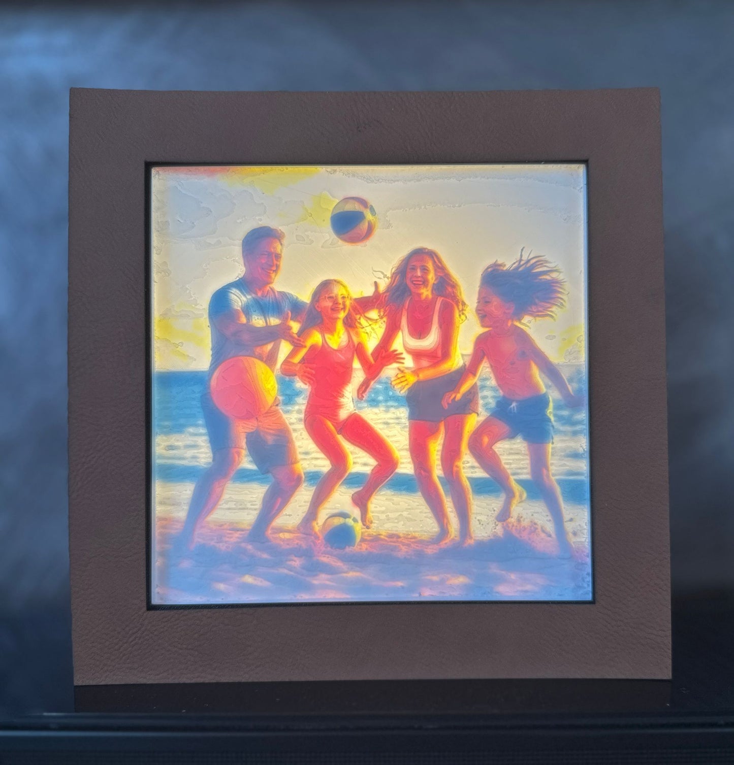 Lithophanlampe mit wählbarem Rahmen - Lovelia – Dinge, die Freude machen. Persönlich, individuell und mit Funktion.