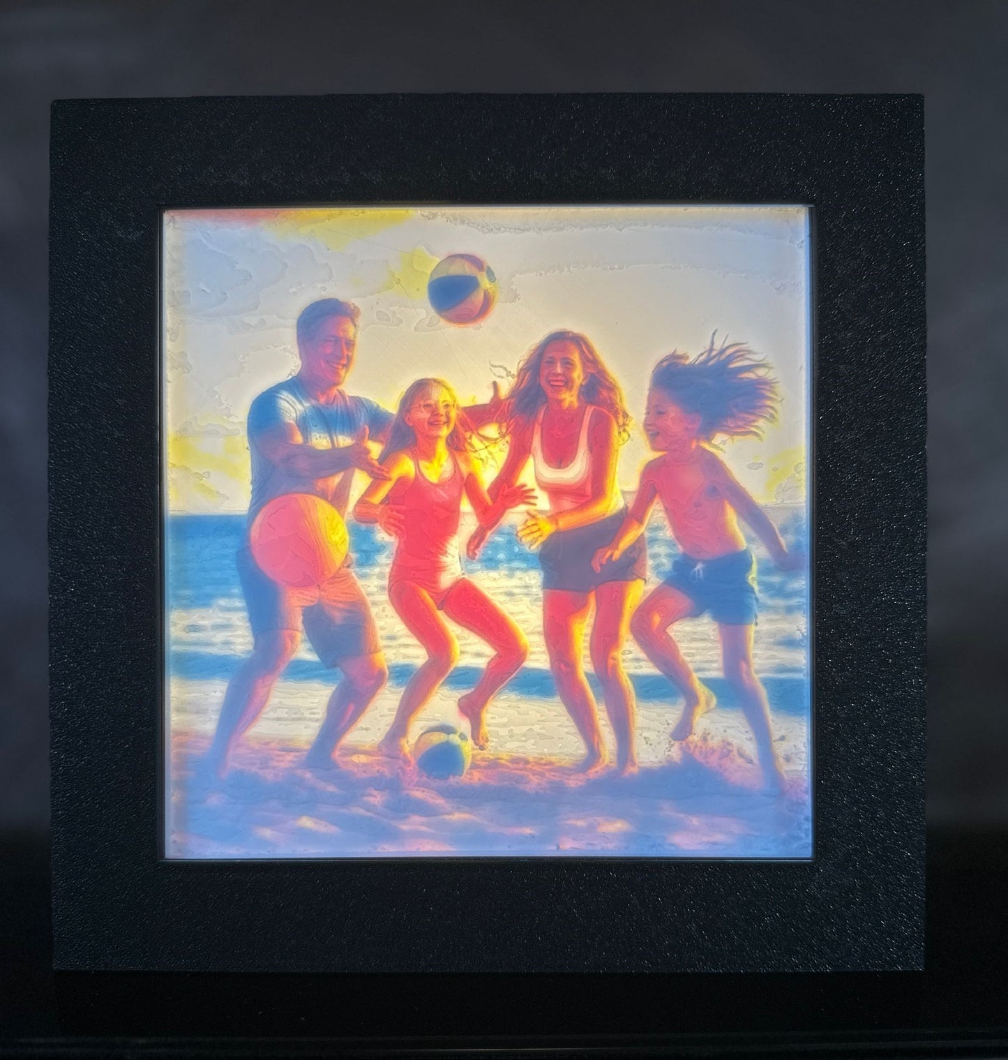 Lithophanlampe mit wählbarem Rahmen - Lovelia – Dinge, die Freude machen. Persönlich, individuell und mit Funktion.