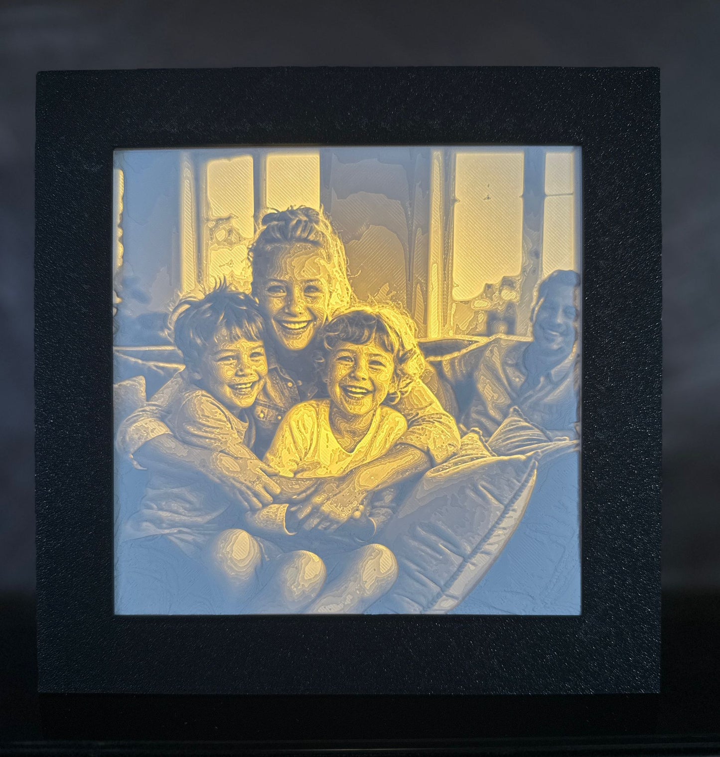 Lithophanlampe mit wählbarem Rahmen - Lovelia – Dinge, die Freude machen. Persönlich, individuell und mit Funktion.