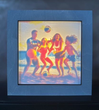 Lithophanlampe mit wählbarem Rahmen - Lovelia – Dinge, die Freude machen. Persönlich, individuell und mit Funktion.